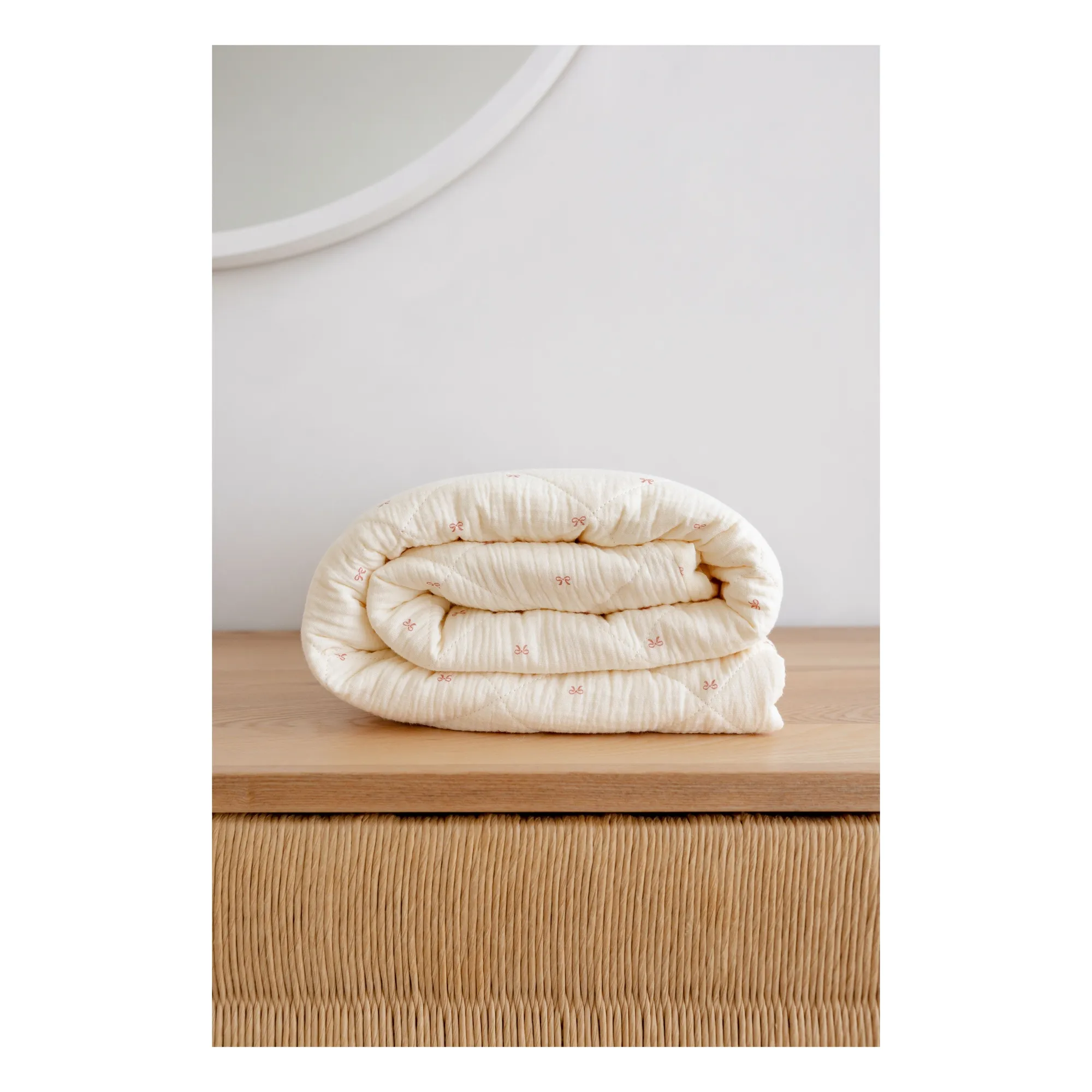 Soft Spot - Couverture matelassée Ribbon en coton bio (Soft Spot) - Image 1