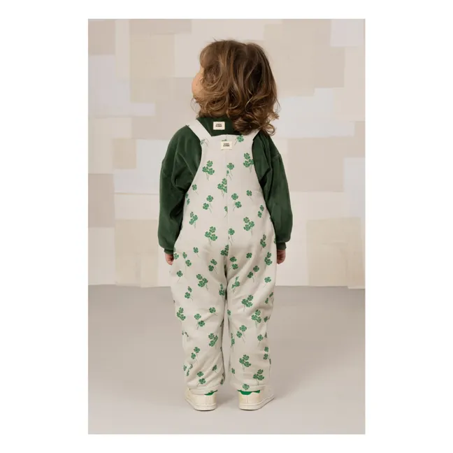 Peto de algodón orgánico Homer Shamrock | Gris