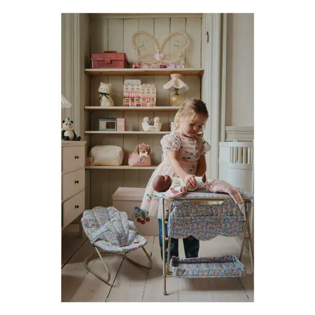 Robe Tullie Cerises Tulle | Rose pâle