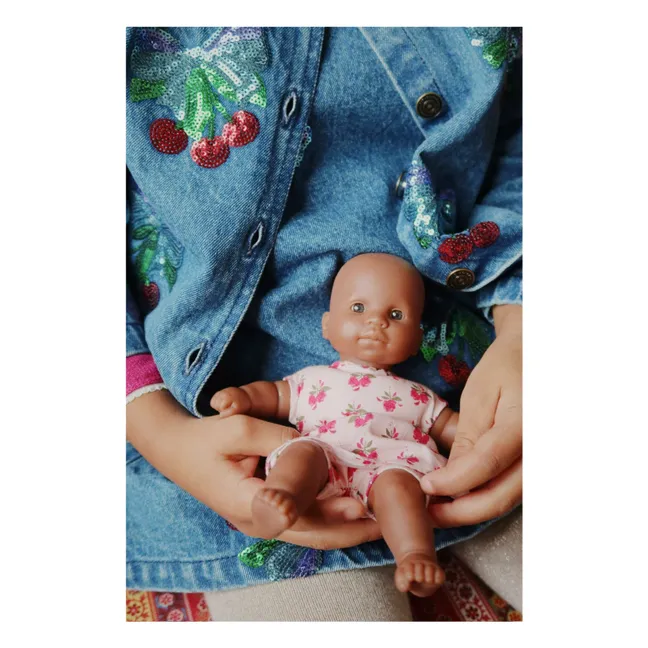 Veste en Jean Sequins Magot Coton Bio | Bleu