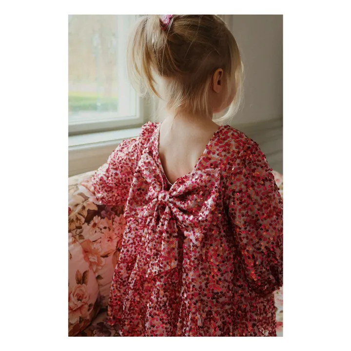 Robe Sequins Lila | Rouge- Image produit n°8