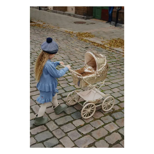 Weste Soleil Bio-Baumwolle | Blau