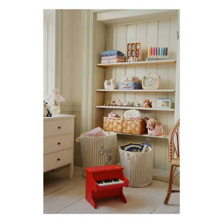 Piano en bois FSC | Rouge- Image produit n°1