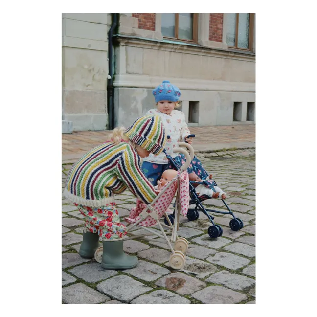 Poussette pour poupée Rosier | Bleu