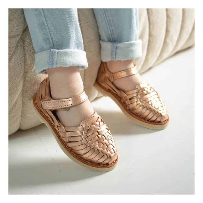 Alegria sandals | Pink Gold