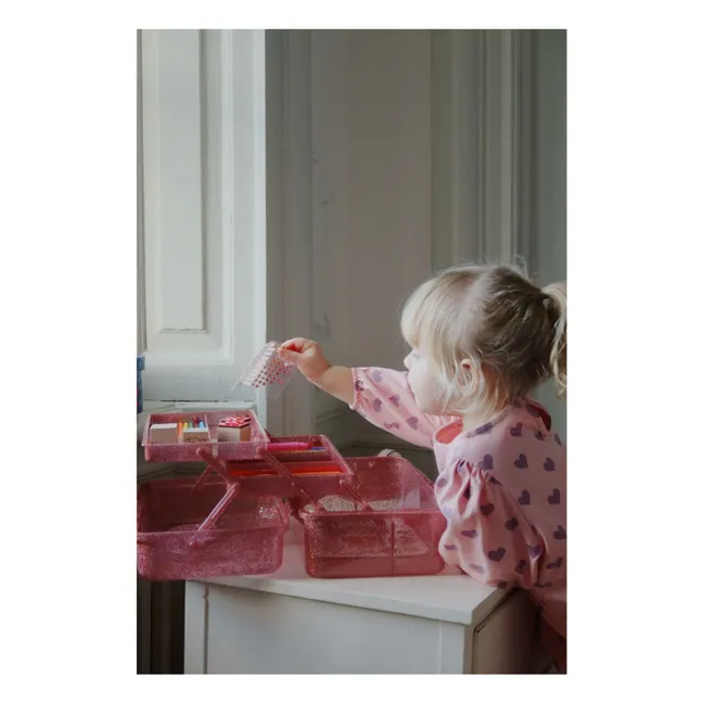 Blouse Drey Cœurs Coton Bio | Rose