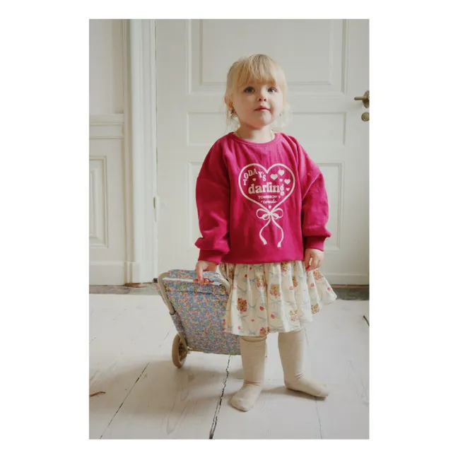 Jupe Coco Chiens Coton Bio | Ecru