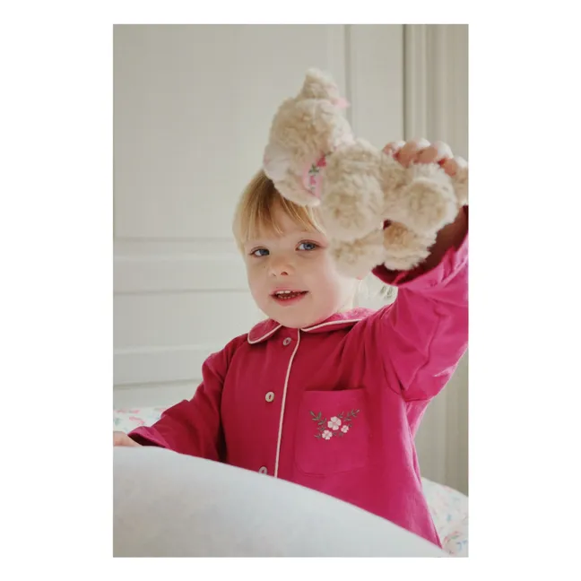 Pyjama Pio Coton Bio | Rose fuschia