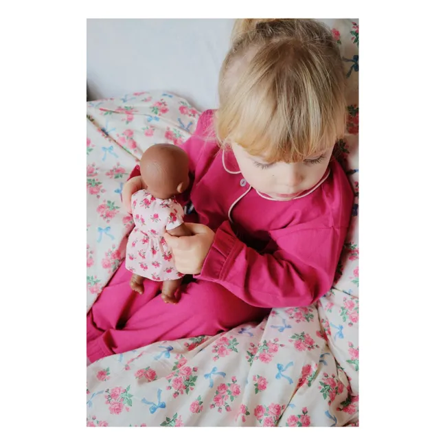 Pyjama Pio Coton Bio | Rose fuschia