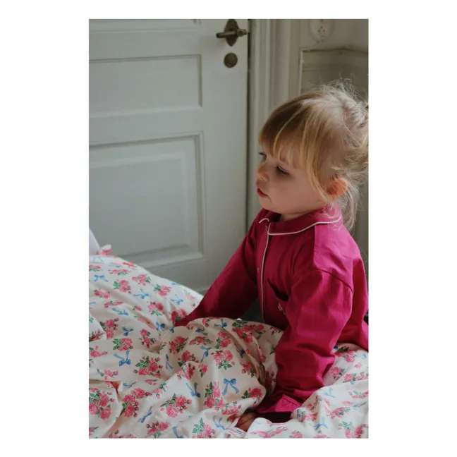 Pyjama Pio Coton Bio | Rose fuschia