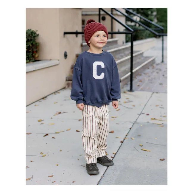 Cargo Pants Stripes | Ecru