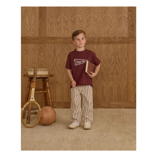 Cargo Pants Stripes | Ecru