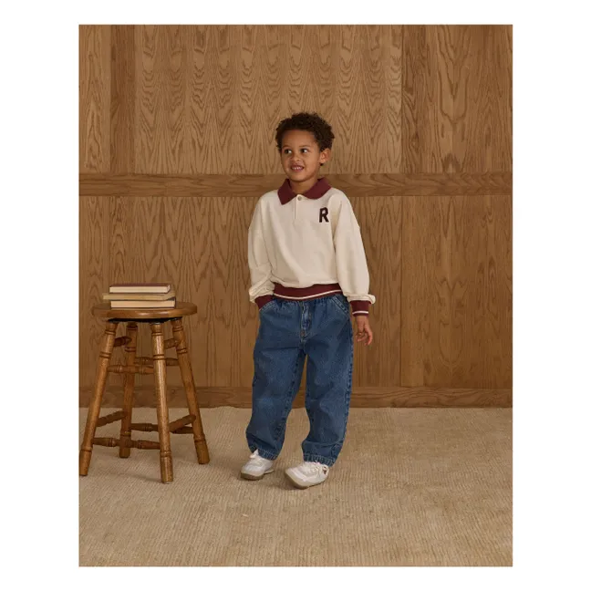 Pantalon Denim Baggy | Bleu