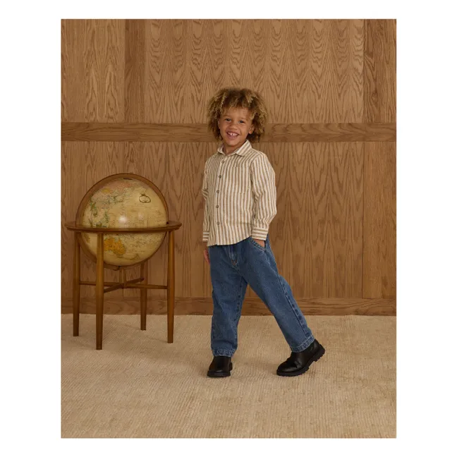 Pantalon Denim Baggy | Bleu