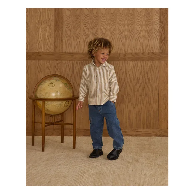 Pantalon Denim Baggy | Bleu