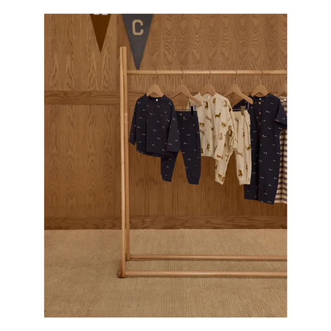 Tigers T-Shirt und Hose Set | Seidenfarben