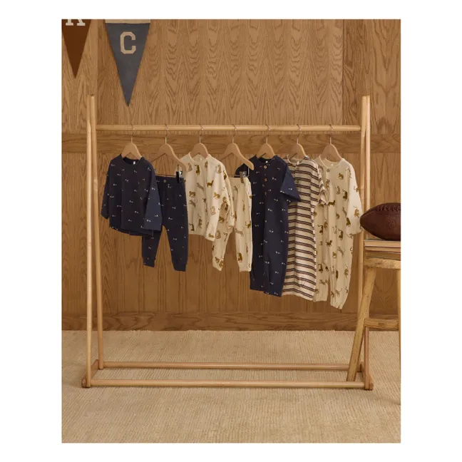 Conjunto de camiseta y pantalón Tigers | Crudo