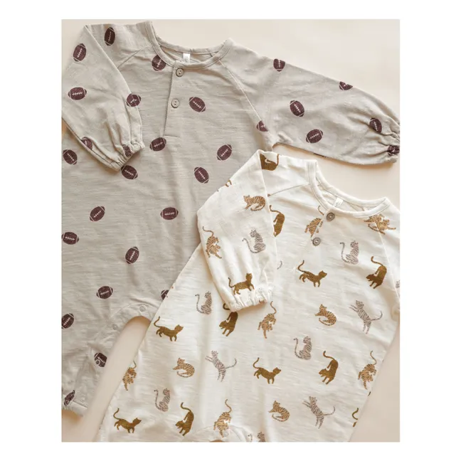 Henley Football Pyjama | Stone