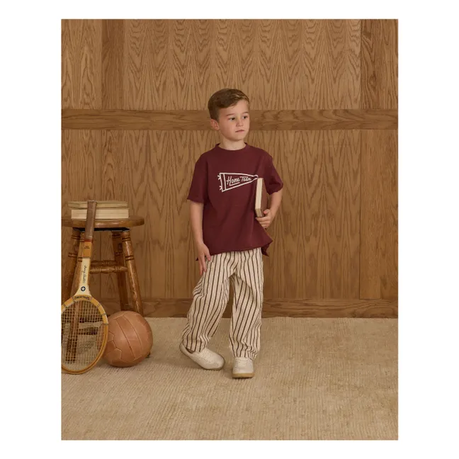 Home Team T-shirt | Burgundy