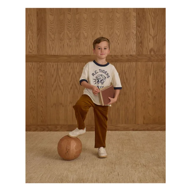 T-shirt Ringer Tigers Mini | Ivoire