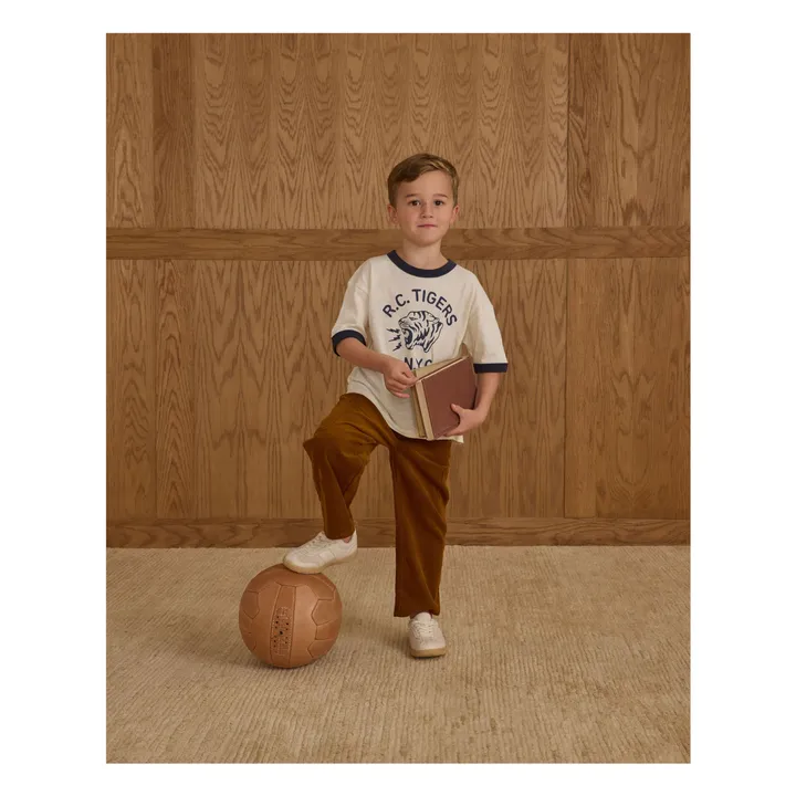 T-shirt Ringer Tigers Mini | Ivoire- Image produit n°3