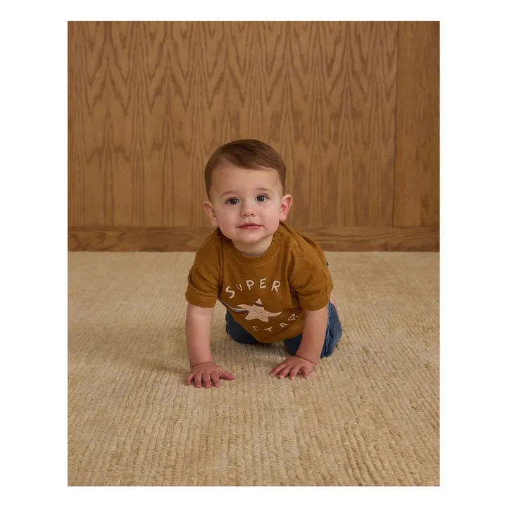T-shirt Super Star | Ocre- Image produit n°1