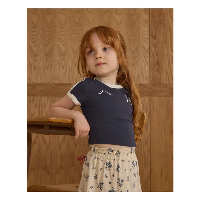 T-shirt New York | Bleu marine