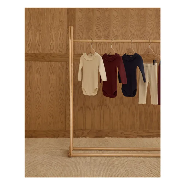 Body Pointelle | Bordeaux