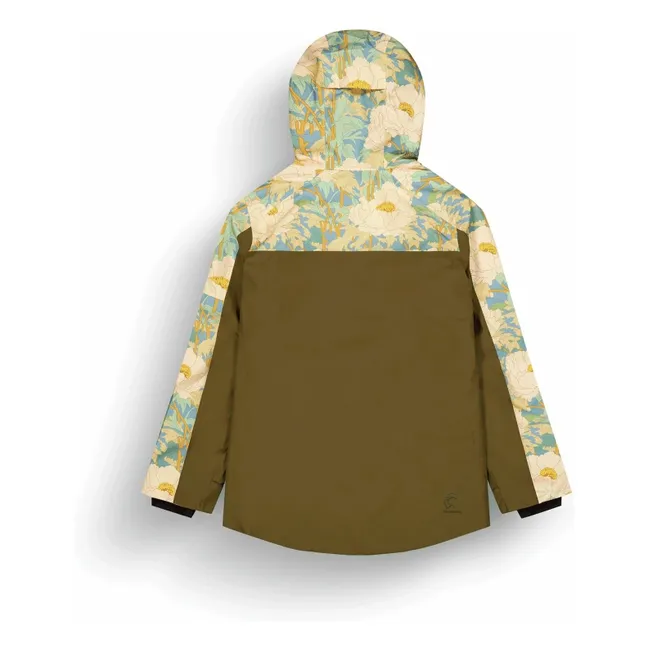 Veste de Ski Exa Fleurie | Vert kaki