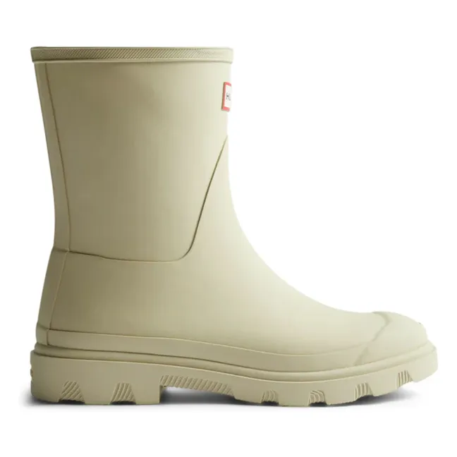 Downpour Rubber Short Boots | Ecru