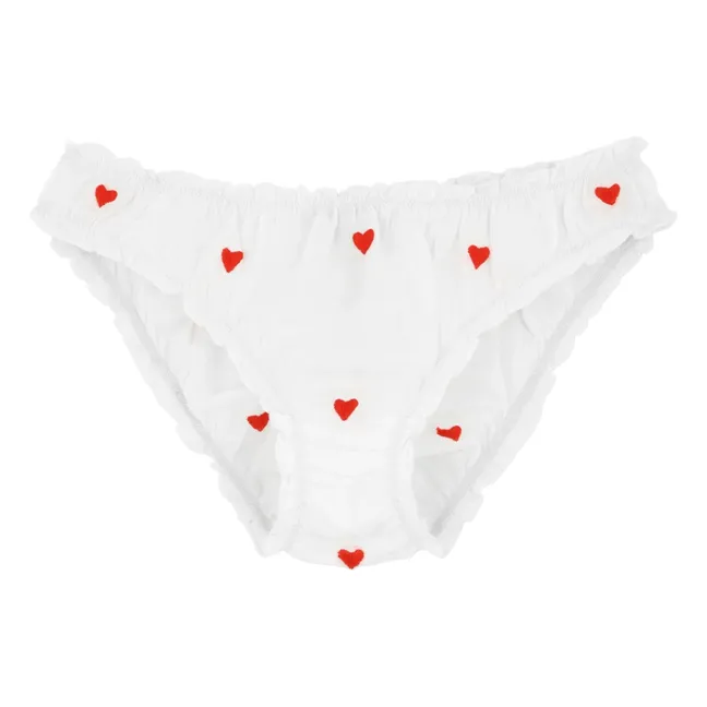 Valentine panties | White