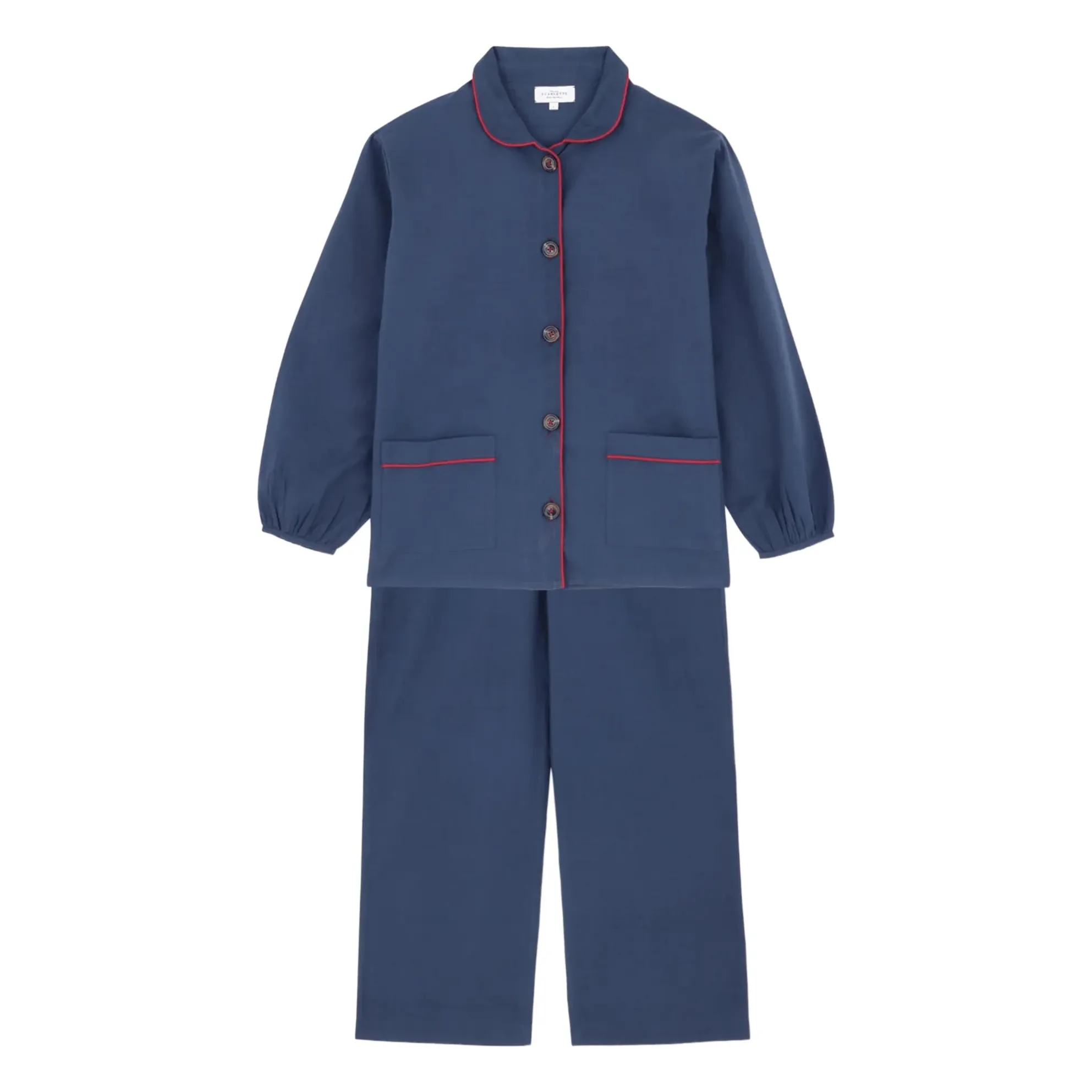 Scarlette Ateliers Navy Blue Claudine Mona Pyjamas