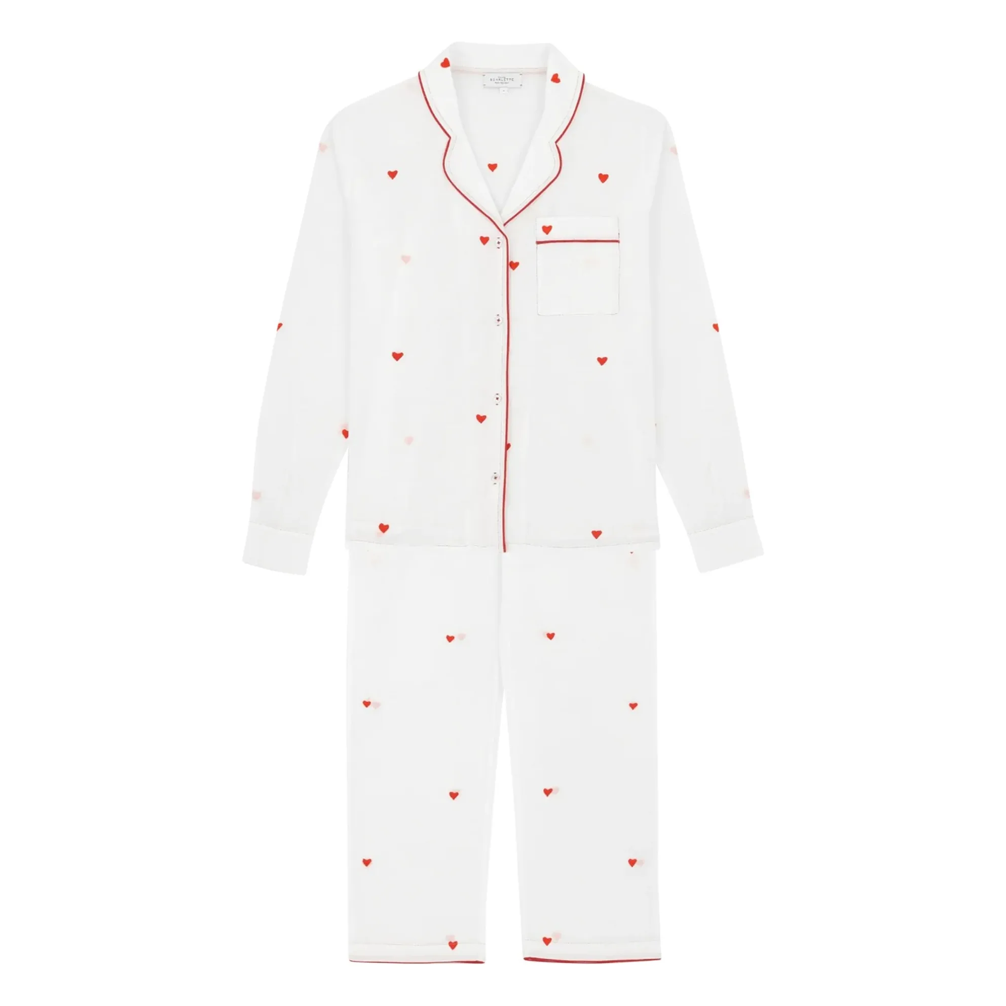 Scarlette Ateliers White Valentine Pyjamas
