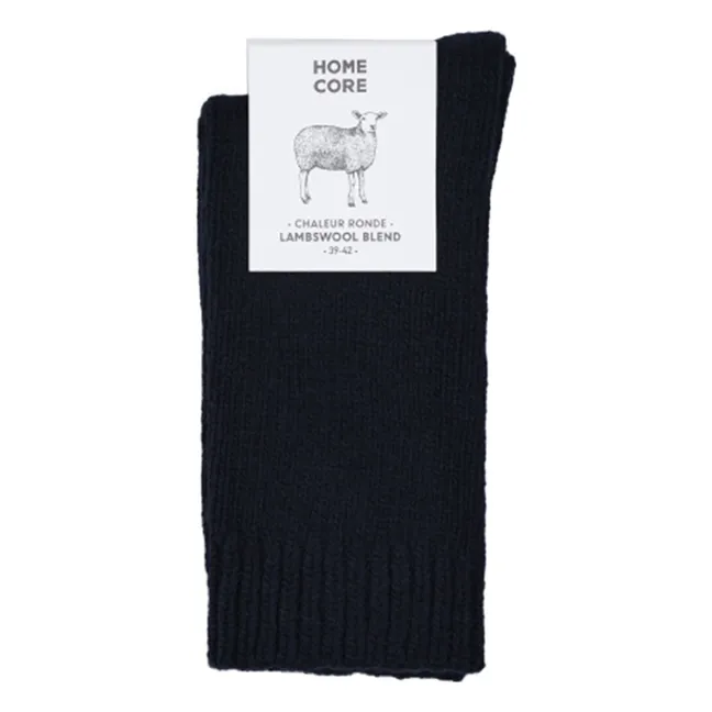 Laine-Rustique socks | Black