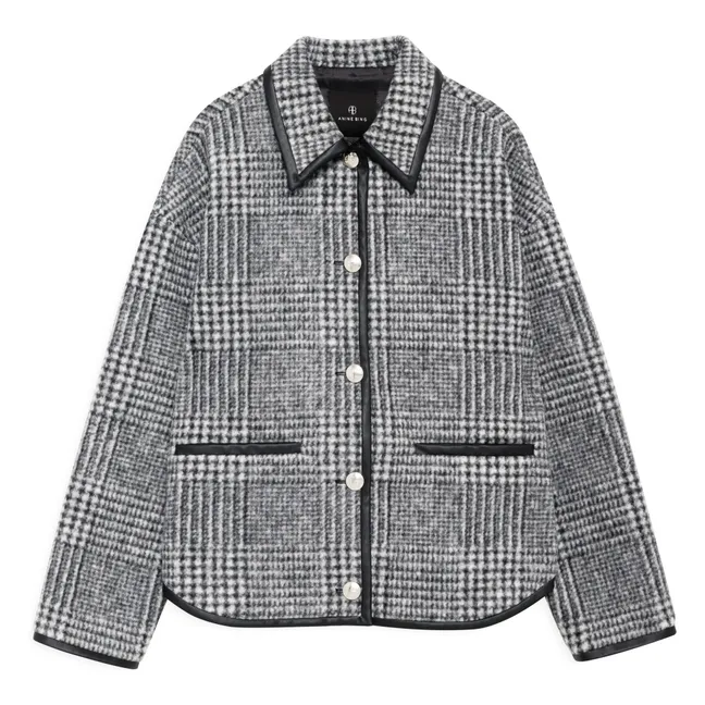 Camden-Jacke Kariert | Grau