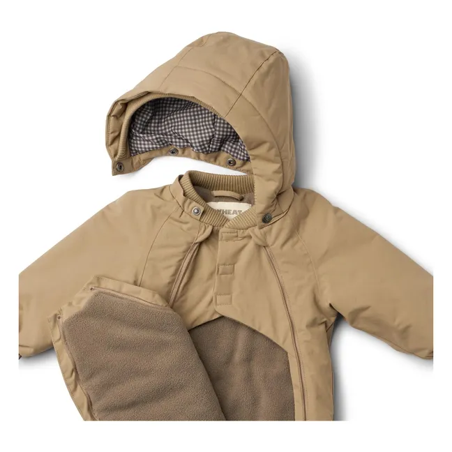 Chaqueta de fibra reciclada Sascha | Beige