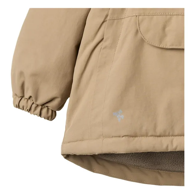 Sascha Recycled Fiber Jacke | Beige