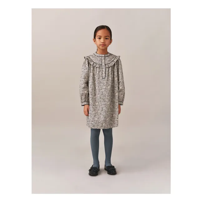 Collants Côtelés Thomina | Bleu céladon