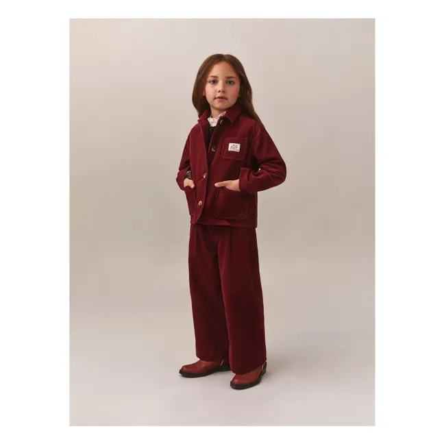 Pantalon Javey Velours Côtelé | Bordeaux