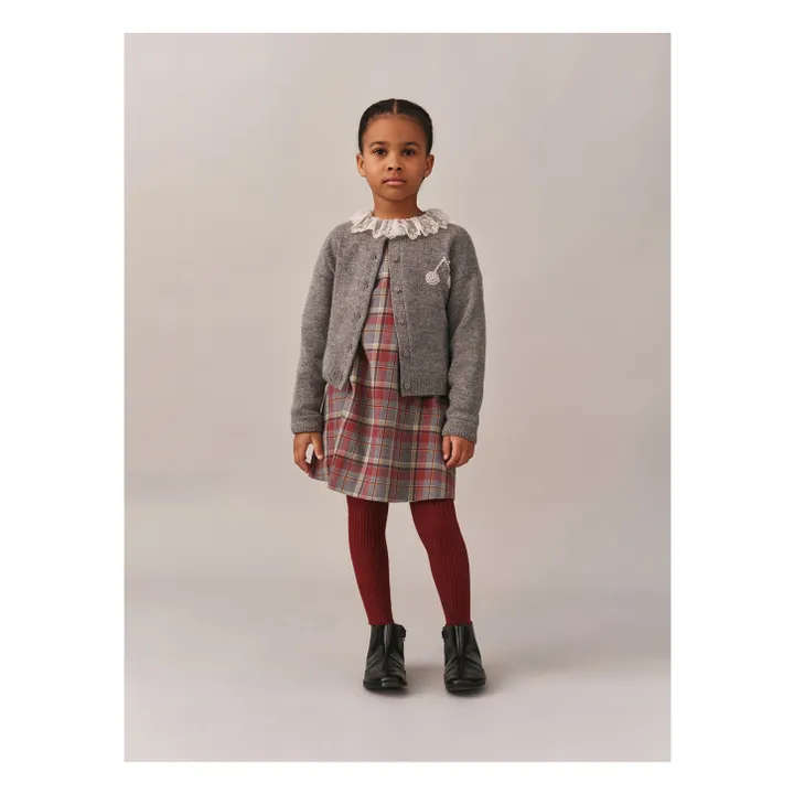 Gilet Judicael Cachemire | Gris chiné- Image produit n°1