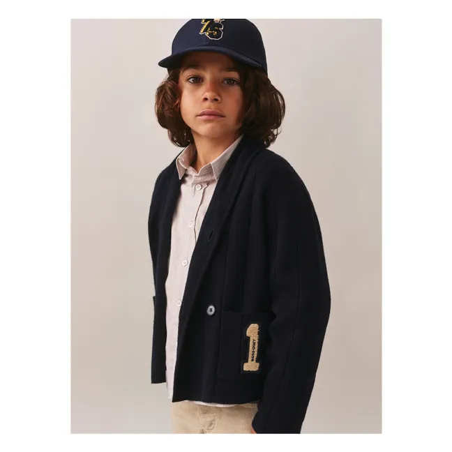 Cardigan Josef Laine | Bleu marine