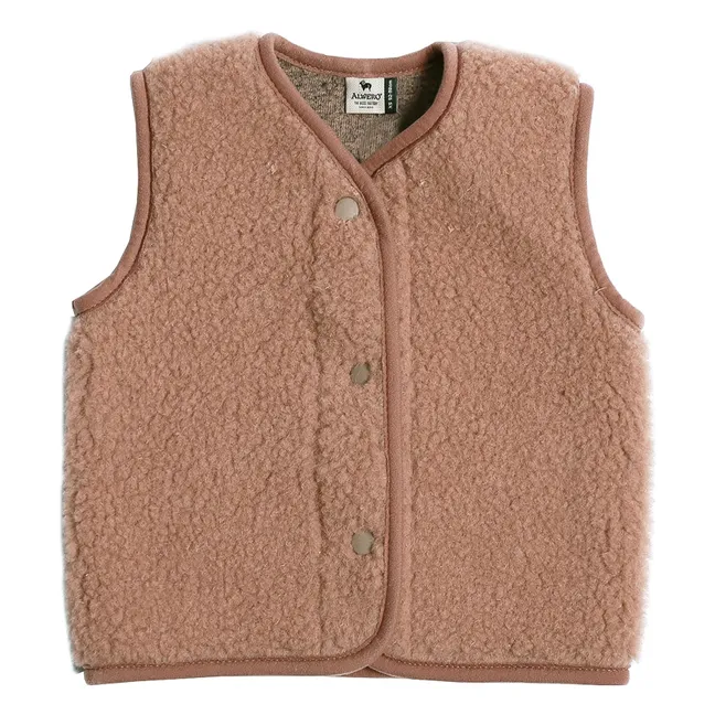 Tyb Light Sleeveless Vest | Dusty Pink