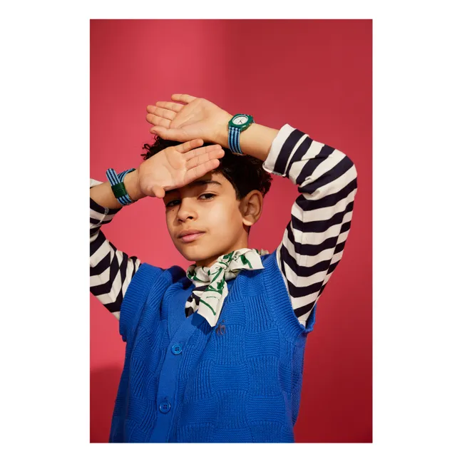 Reloj de Un día en la Tierra | Azul