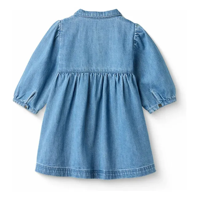 Denim organic cotton dress | Denim