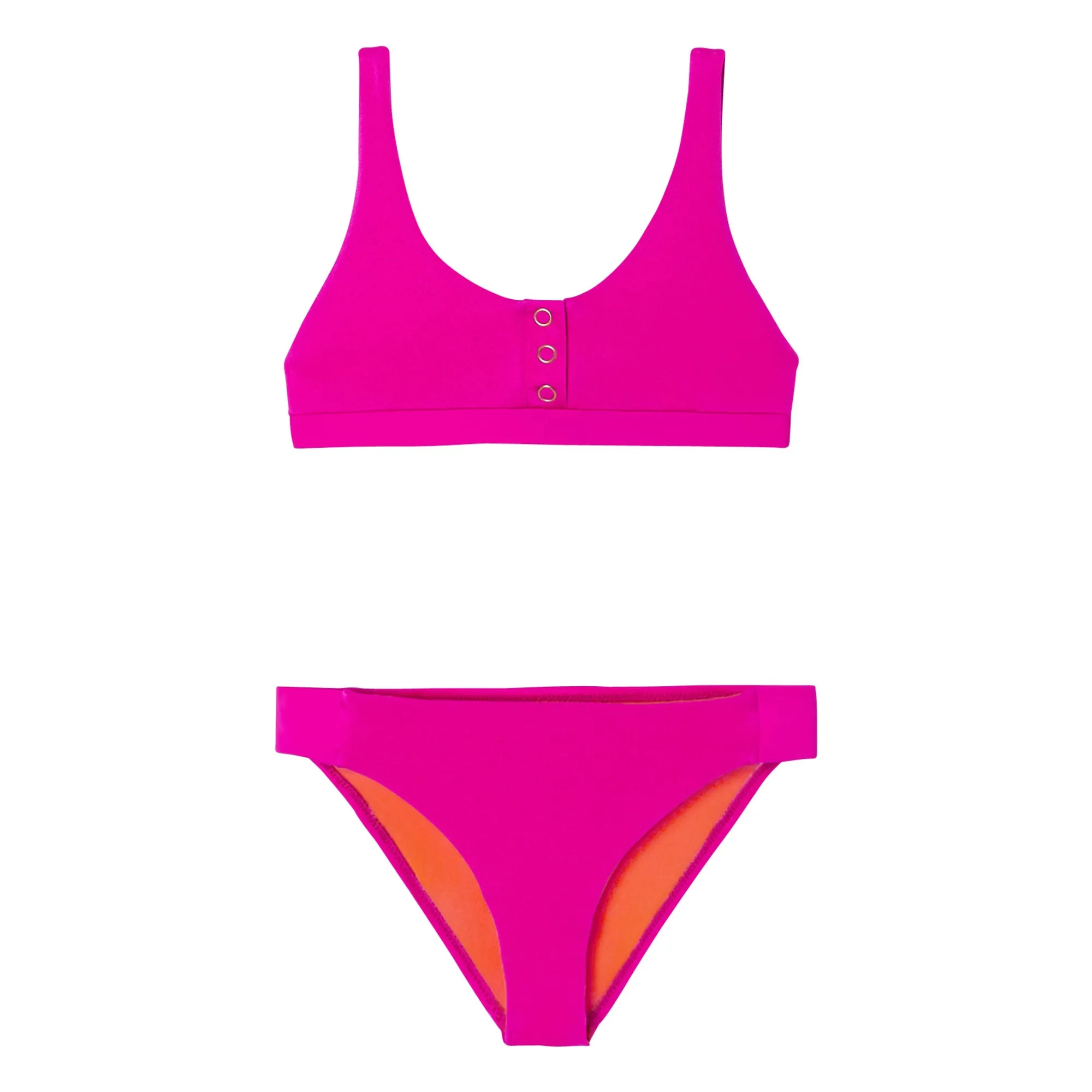 Lison Paris Fuchsia Acapulco 2-Piece Swimsuit