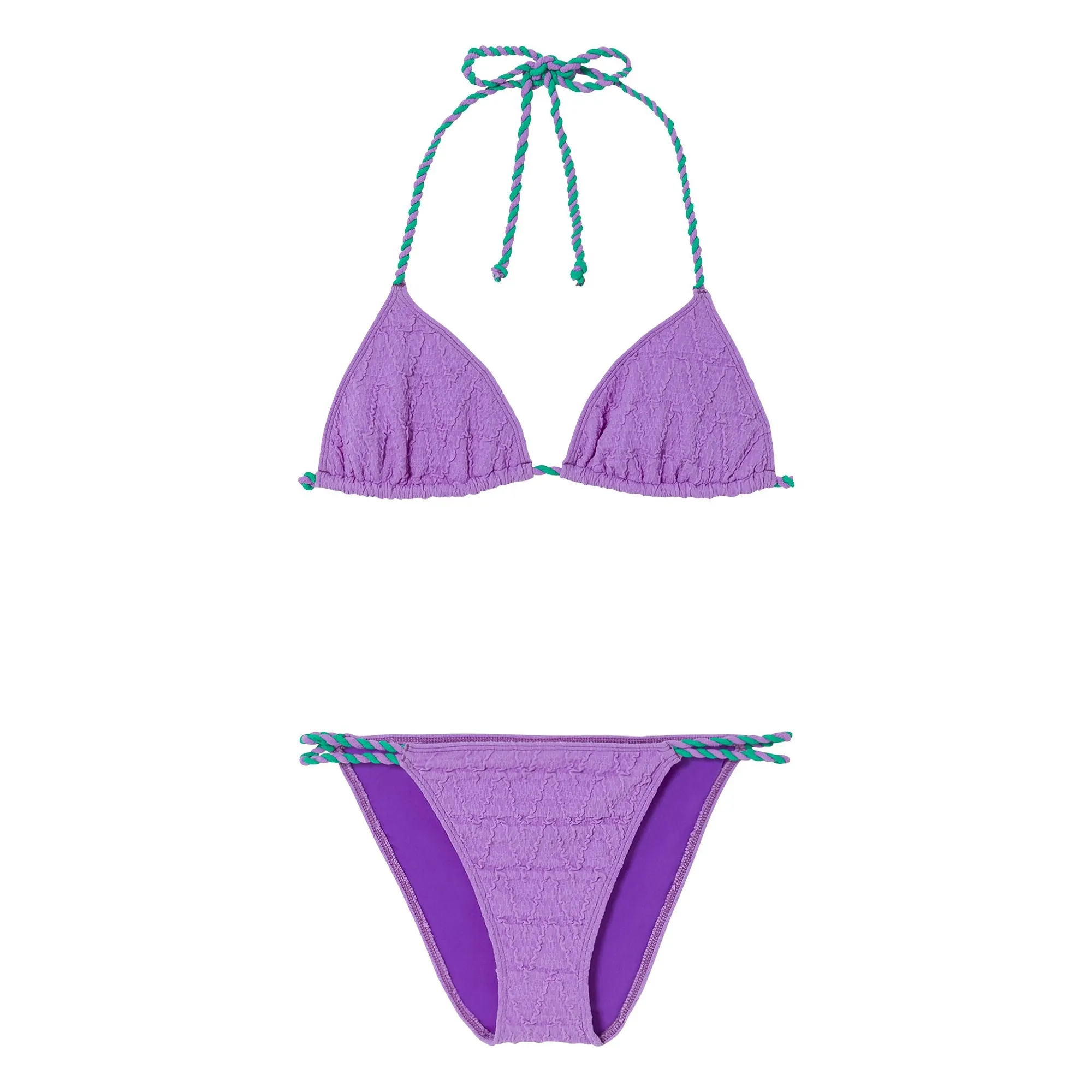 Lison Paris Purple Mojito 2-Piece Swimsuit
