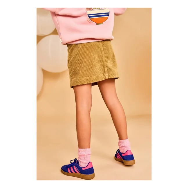 Sweat Percy Noodles Coton Bio | Rose poudré