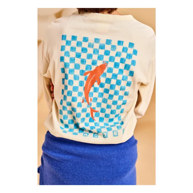 Ben Emmilou organic cotton T-shirt | Beige