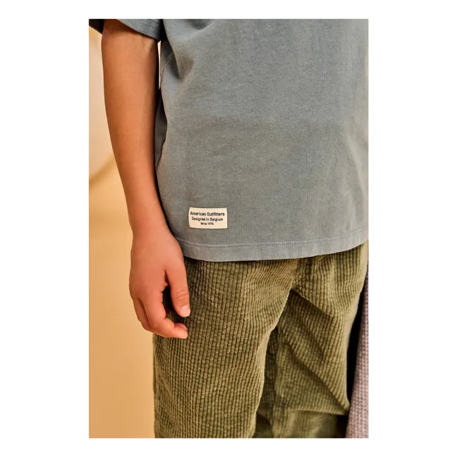 T-shirt Kanye Fun Coton Bio | Bleu