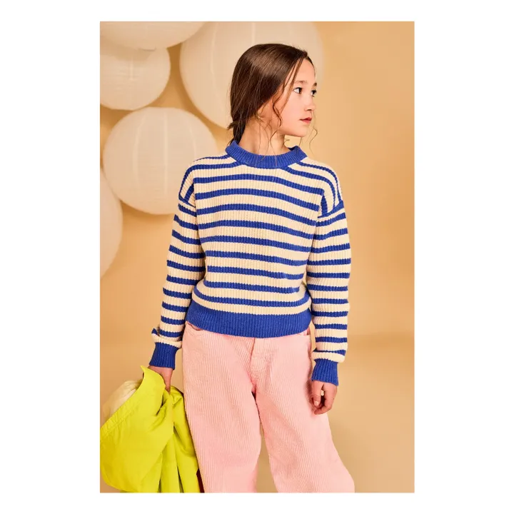 Jersey de rayas Carla | Azul- Imagen del producto n°1